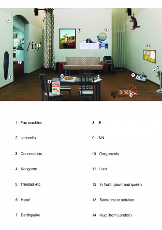 Foglio di sala Broken English